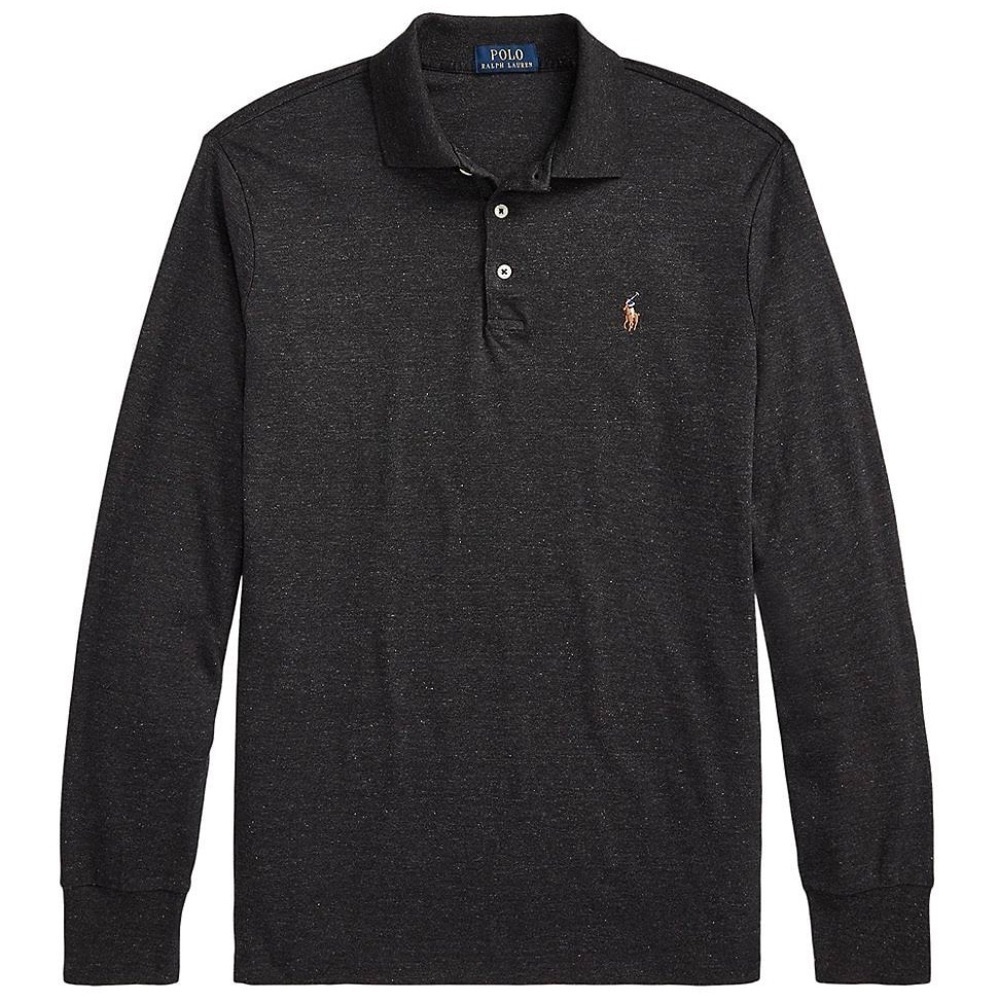 Polo Ralph Lauren | Charcoal Grey Polo Shirt Size XL - Picture 7 of 7